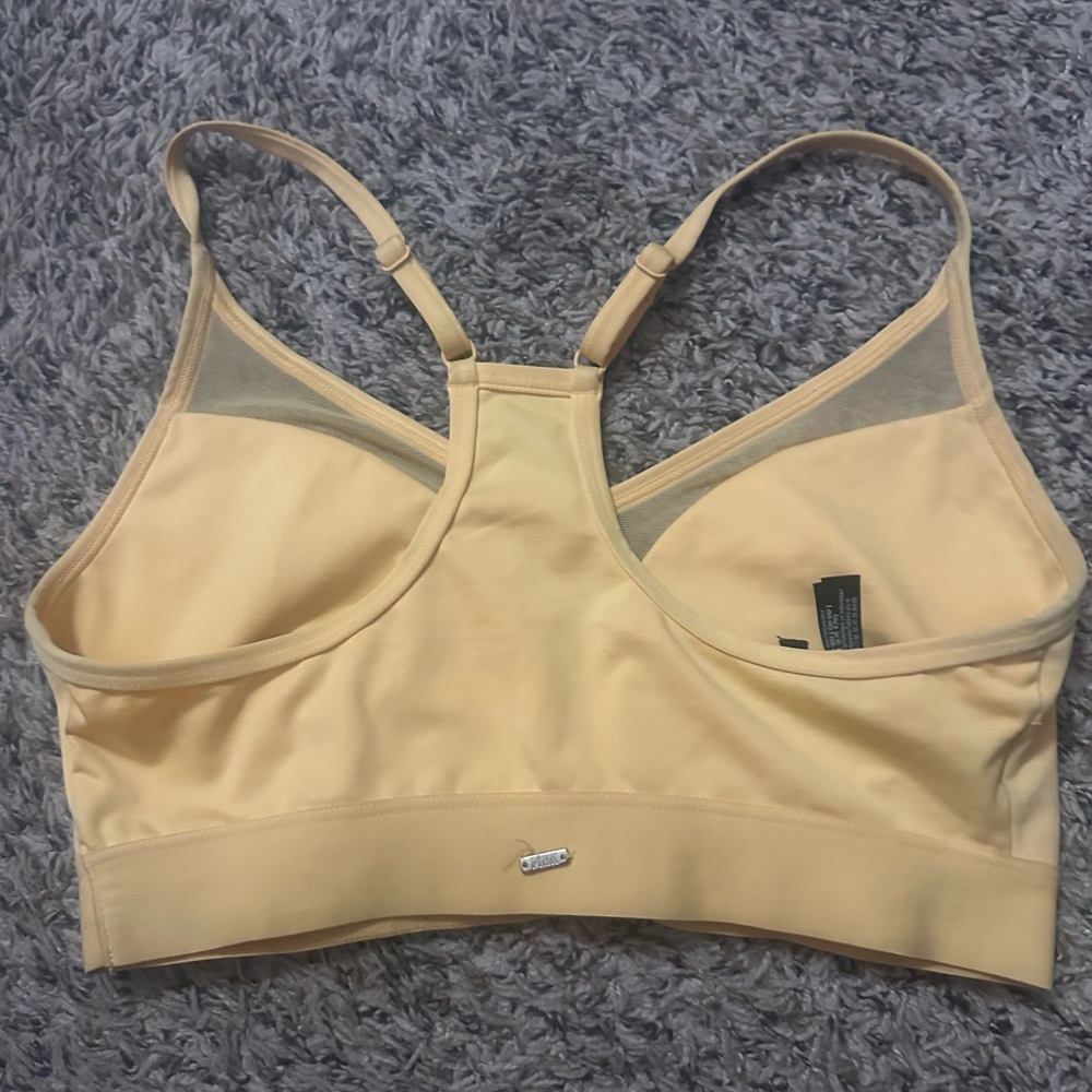 Victoria’s Secret Yellow Supportive Sports Bra for Active Comfort - Picture 2 of 3
